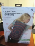 Calming Heat Massaging Weighted Heating Pad By Sharper Image- Electric Heatin.... Fixed Price $33.99.