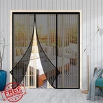 Veanusiver Black Magnetic Screen Door Up To 72x80. Fixed Price $44.99.