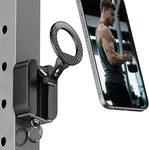 3-in-1 Magnetic Phone Holder For Gym, 20x N52 Strong Magnets Attach To Metal S. Fixed Price $42.99.