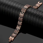 Cross Pure Copper Magnetic Bracelet Max Magnet Balance Power Energy Father's Day. Fixed Price $35.67.