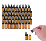50 Pack, 3ml Amber Glass Dropper Vial For Essential Oils, Empty Eye B.... Fixed Price $21.07.