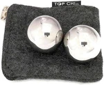 Top Chi 1 Inch Stainless Steel Pocket Sized Baoding Balls With Carry Pouch. Soli. Fixed Price $18.50.