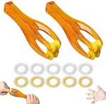 Ryoma 10 Pcs Finger Massager Rings And 2 Rolling Hand Set For Re.... Fixed Price $22.39.