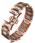 Copper Magnetic Therapy Bracelet For Men With 5x Strength Magnets,99.99% Pure Co. Fixed Price $49.99.