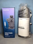 Renpho Wearable Heating Pad R-hap61 Grey Snap Fasteners Overheat Protection -new. Fixed Price $37.22.