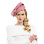 F Fadves Wool Felt Fascinator Winter Women Pillbox Hat Bowknot Fedoras Medium. Fixed Price $40.15.