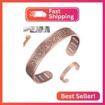 Vicmag Copper Bracelet For Men 9x Strength Magnetic 99% Pure With 5000 Ga. Fixed Price $12.83.