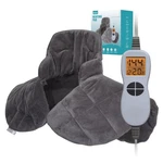 Ruqiji 19" X 24" Weighted Neck&shoulder Heating Pad, 2.5lbs With 02-dark Gray. Fixed Price $42.66.