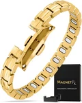 Magnetrx Magnetic Bracelets For Women Ellipsemax 5x Strength Titanium (gold). Fixed Price $59.95.