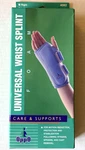 Oppo Blue Universal Wrist Splint Brace 4082 Left Hand One Size 8" Strain Sprain. Fixed Price $13.95.