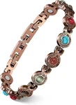 Feraco Pure Copper Bracelets For Women, Ultra Strength Magnetic Bracelet With 38. Fixed Price $45.55.