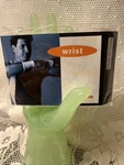 Nikken Original Kenkotherm Wrist Band Wrap White Size L 1745 New Nos. Fixed Price $32.40.