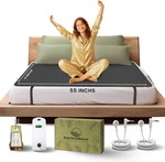 Electrawave Grounding Mattress Cover Pad, Queen Size Earth Connected Conductive. Fixed Price $151.79.