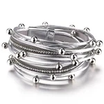 Long Tiantian Western Leather Bracelets For Women Jewelry Boho Countr.... Fixed Price $20.46.