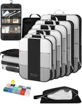 Packing Cubes Compression Organizers Expandable Travel Bag Black 10 Pcs Olarhike. Fixed Price $40.80.