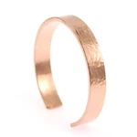 10mm Wide Hammered Copper Cuff Bracelet By John Brana Handmade Jewelry 100% U.... Fixed Price $57.83.