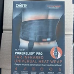 Pure Enrichment Far Infrared Universal Heat Wrap Purerelief Pro 19.7 X 9.5. Fixed Price $29.95.