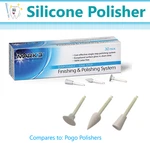 Dental Pogo Type Silicone Polishers Discs, Cups, Points Polishing System 30/box. Fixed Price $64.88.