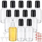 Sumind 12 Pcs 30ml Roller Glass Bottle Essential Oil With Stainless Steel Refill. Fixed Price $33.99.