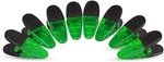 Vip Home Essentials - Thick Plastic Clips With Neodymium Magnet 8 Green. Fixed Price $16.89.