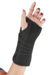 Fla Soft Fit Suede Finish Wrist Brace Black Left Hand X-large Carpal Tunnel Synd. Fixed Price $25.00.