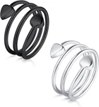 Jecanori Lymphatic Drainage Therapeutic Magnetic Therapy Rings For Women. Fixed Price $14.99.