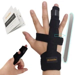 Abaadlw Trigger Finger Splint 2 Pcs, Adjustable Index M, Black-b1-2. Fixed Price $27.97.