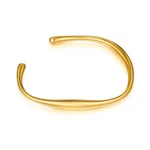 Woworama Dainty Gold Cuff Bracelets For Women 18k Plated Teardrop Open C.... Fixed Price $26.16.