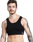 Men's Neoprene Brace Vest Chest Support Strap Fitness Gym Sports Bra Mens C. Fixed Price $33.99.