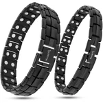Magnetrx Ultra Strength Magnetic Bracelets For Men And Women Matching Set. Fixed Price $92.90.