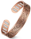 Copper Bracelet For Men Magnetic Cuff Bangle 5x Ultra Strength Jewelry. Fixed Price $22.52.
