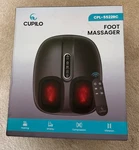 Cupilo Foot Massager With Heat Vibration & Compression - Controller*new See Box*. Fixed Price $70.00.