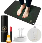 Terra Sol Luxury Grounding Mat For Pain Relief & Restful Sleep - 24x16in. Fixed Price $76.99.