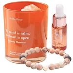For Mom Aromatherapy Bracelet & Crystal Candle Set, Luxury Relaxation Pa. Fixed Price $63.97.