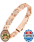 Jecanori Copper Bracelets For Women, Pure Magnetic Bracelet With 3500 Gau. Fixed Price $58.83.