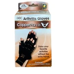 Copper Hands Arthritis Compression Support Gloves, L/xl Men Or Women New In Box. Fixed Price $19.95.