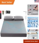 King Size Grounding Bed Sheet Kit - 90% Cotton & Silver Fiber For Wellness. Fixed Price $143.99.